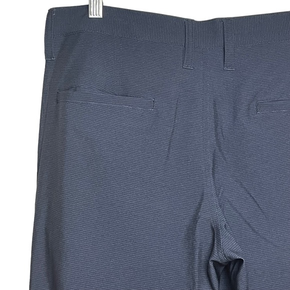Travis Mathew Golf Pants Prestige Gyoza Black Pinstripes Pockets Sz 32 x 31 - Picture 10 of 14